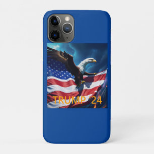 Case-Mate iPhone Case Drapeau américain Aigle TRUMP 2024