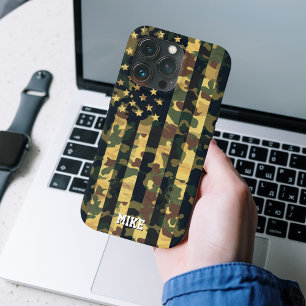 Case-Mate iPhone Case Drapeau américain camouflage,États-Unis,Patriotiqu