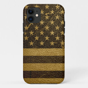 Etui iPhone Case-Mate Drapeau américain Cuir Vintage #3