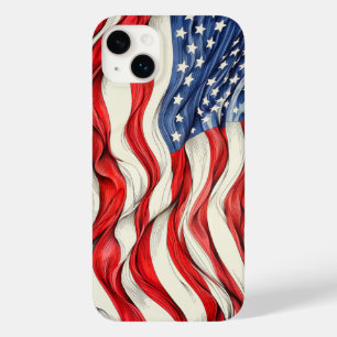 Coque Pour iPhone 14 Plus Drapeau américain des États-Unis