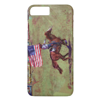 Coque Case-Mate Pour iPhone Drapeau américain et corneille américaine Rodéo Ar