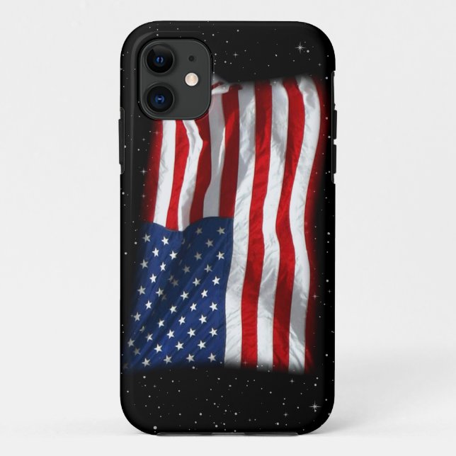 Coques Case-Mate iPhone Drapeau américain patriotique États-Unis (Dos)