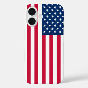 Coques iPhone 16 Drapeau américain patriotique États-Unis