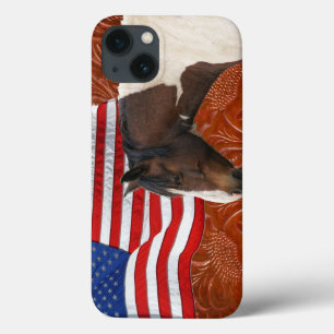 iPhone 13 Case Drapeau américain patriotique, Pinto & Faux en cui