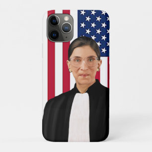 Case-Mate iPhone Case Drapeau américain Ruth Bader Ginsburg