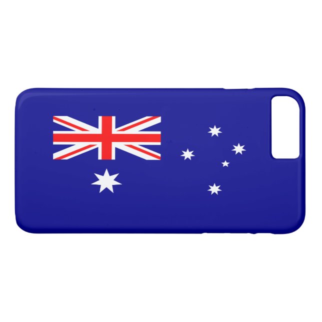 Coques Case-Mate iPhone Drapeau australien patriotique (Dos (Horizontal))
