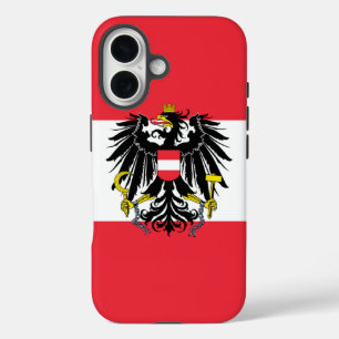 Coques iPhone 16 Drapeau Autriche