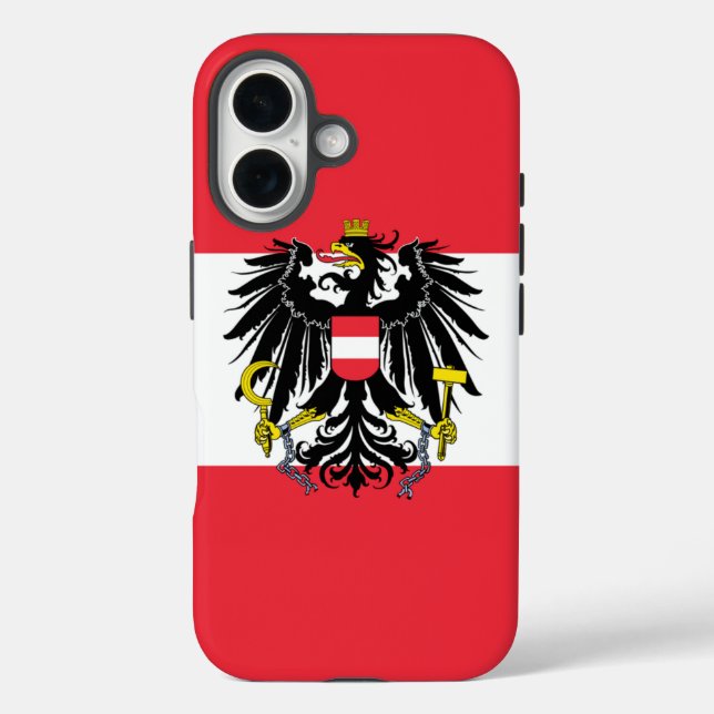 Coques Case-Mate iPhone Drapeau Autriche (Verso)