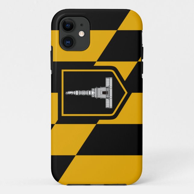 Coques Case-Mate iPhone Drapeau Baltimore (Dos)