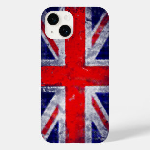 Coques Pour iPhone drapeau bleu et rouge d'Angleterre