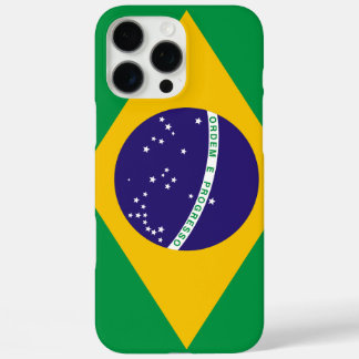 Coques iPhone 16 Pro Max Drapeau Brésil personnalisable