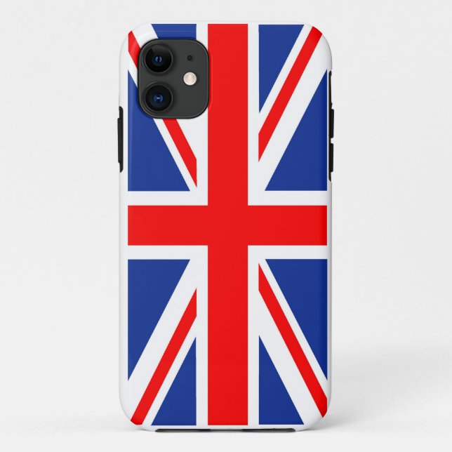 Coques Case-Mate iPhone Drapeau britannique d'Union Jack sur le cas de (Dos)