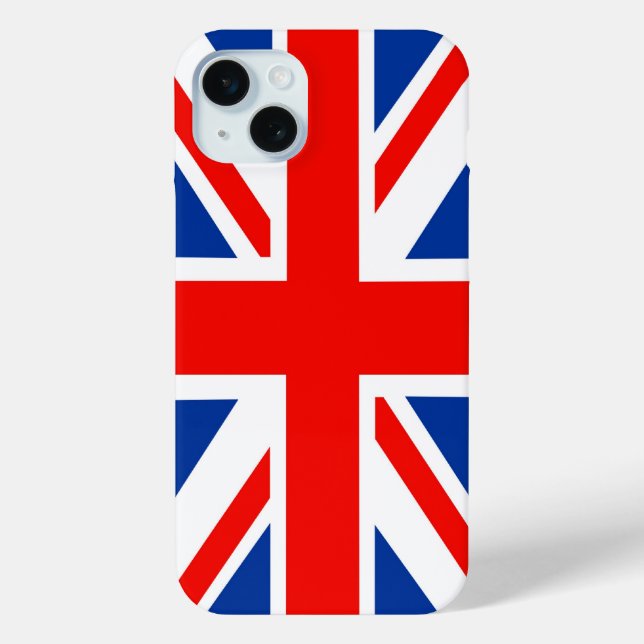 Coques Case-Mate iPhone Drapeau britannique (Union Jack) (Verso)
