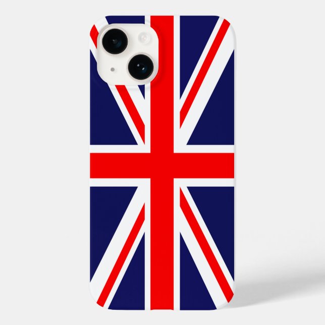 Coques Case-Mate iPhone Drapeau britannique/Union Jack (Verso)