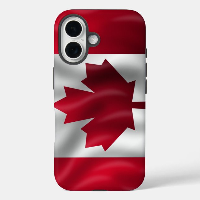 Coques Case-Mate iPhone Drapeau canadien (Verso)