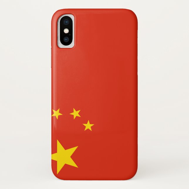 Coques Case-Mate iPhone Drapeau chinois (Dos)