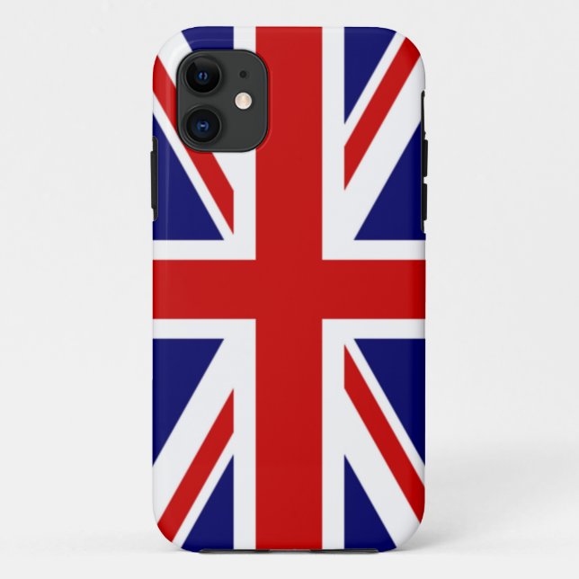 Coques Case-Mate iPhone Drapeau classique du Royaume-Uni (Dos)