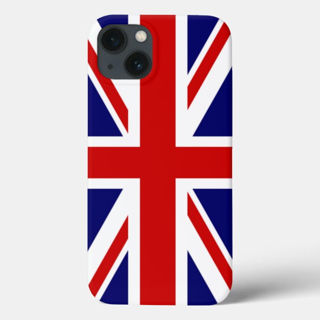 Coques Case-Mate iPhone Drapeau classique du Royaume-Uni (Verso)