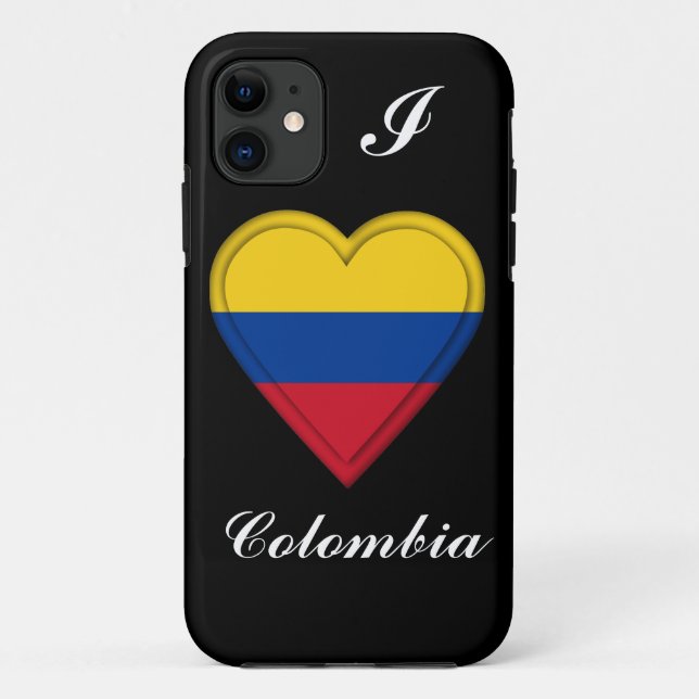 Coques Case-Mate iPhone Drapeau colombien de la Colombie (Dos)