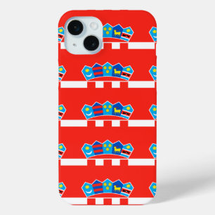 Coque iPhone 15 Mini Drapeau croate motif