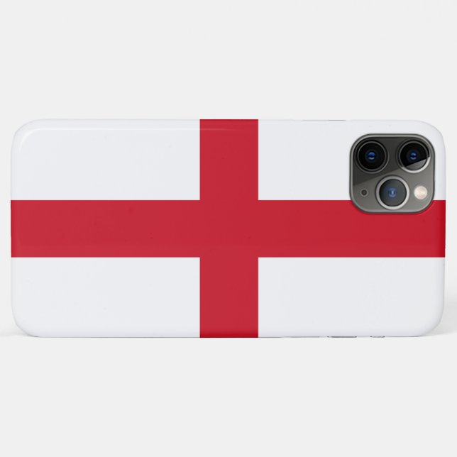 Coques Case-Mate iPhone Drapeau d'Angleterre (Dos (Horizontal))