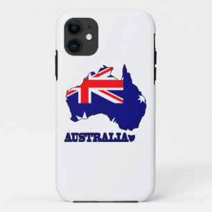 Etui iPhone Case-Mate Drapeau dans la carte de l'Australie