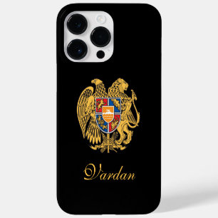 Coque Pour Pour iPhone 14 Pro Max Drapeau d'Arménie personnalisé