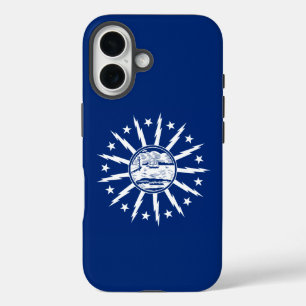 Coques iPhone 16 Drapeau de Buffalo, New York