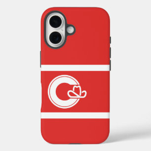 Coques iPhone 16 Drapeau de Calgary (Alberta) Coque-coque iphone