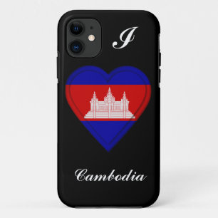Coques Pour iPhone Drapeau de Cambodgien du Cambodge