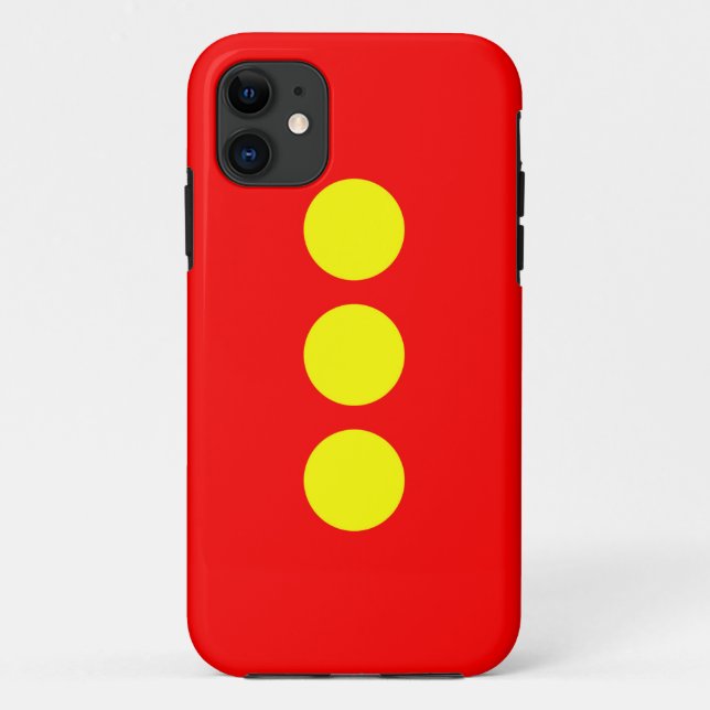 Coques Case-Mate iPhone Drapeau de Christiania (Dos)