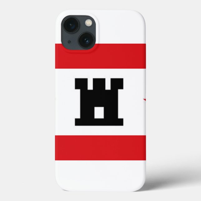 Coques Case-Mate iPhone Drapeau de Drenthe (Verso)