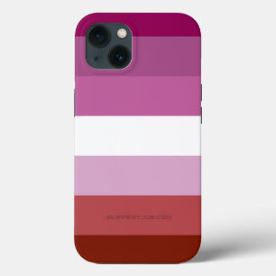 Case-Mate iPhone Case Drapeau de fierté lesbienne de SlipperyJoe's fémin