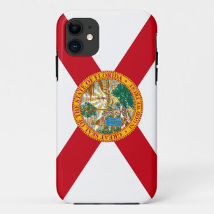 Coque iPhone 11 Drapeau de Floride