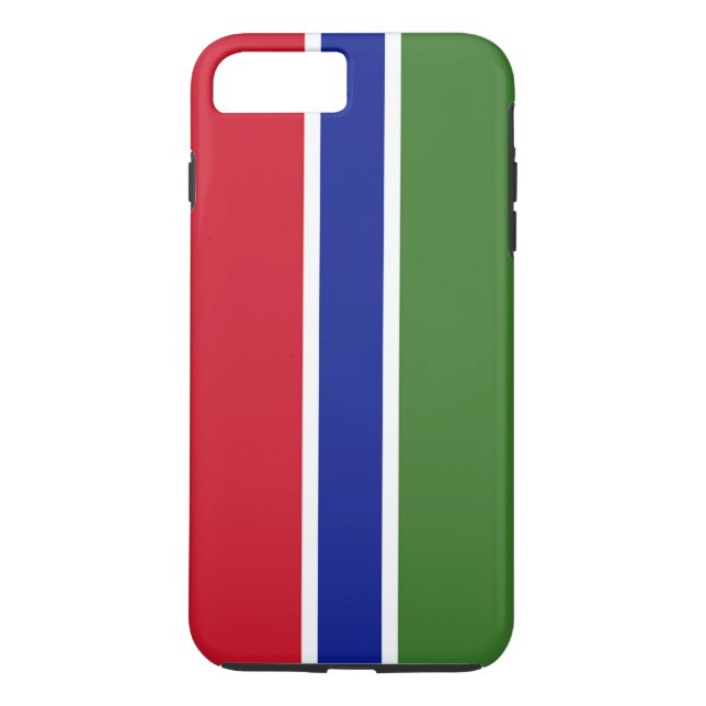 Coques Case-Mate iPhone Drapeau de Gambie (Dos)