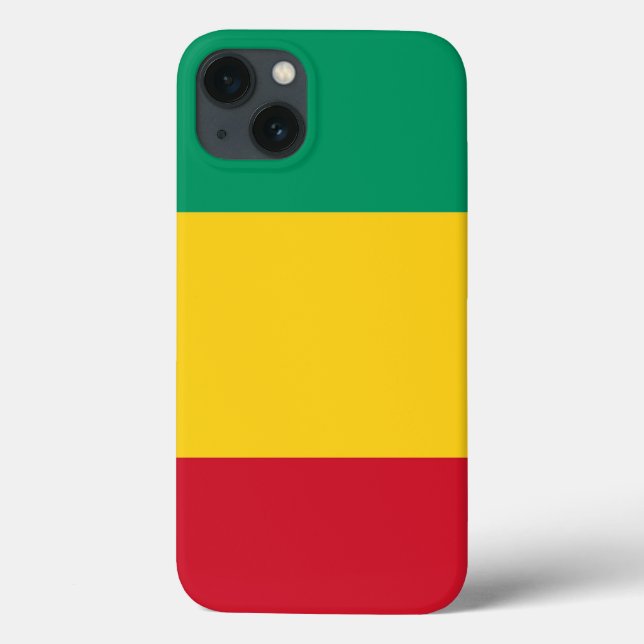 Coques Case-Mate iPhone Drapeau de Guinée (Verso)