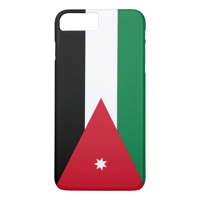 Coques Case-Mate iPhone Drapeau de Jordanie (Dos)