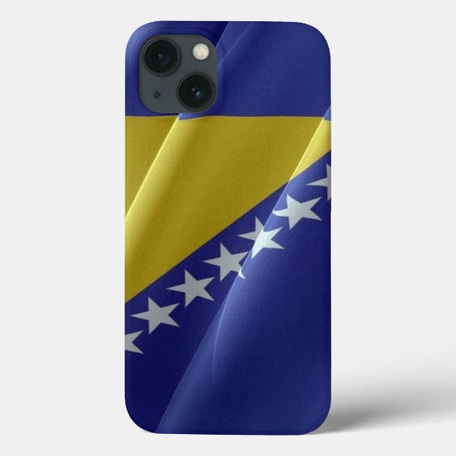 Coques Case-Mate iPhone Drapeau de la Bosnie-Herzégovine - (Verso)