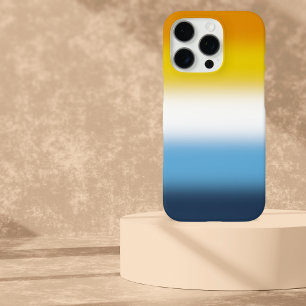 Coques iPhone 16 Pro Drapeau de la fierté AroAce Gradient - Drapeau Aro