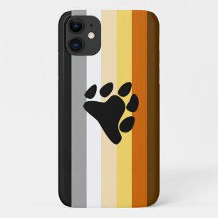 Case-Mate iPhone Case Drapeau de la fierté de l'ours avec paw