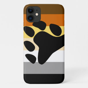 Case-Mate iPhone Case Drapeau de la fierté de l'ours avec paw