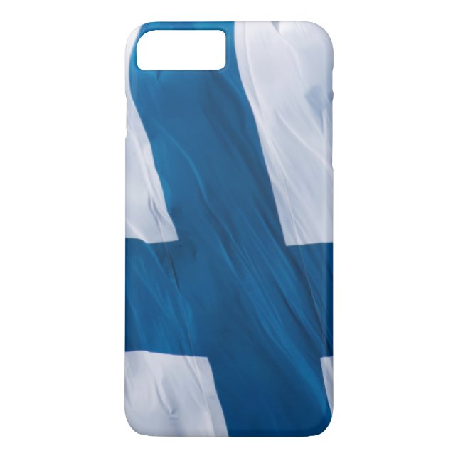 Coques Case-Mate iPhone Drapeau de la Finlande (Dos)