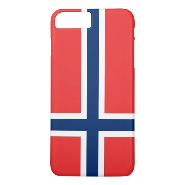 Coques Case-Mate iPhone Drapeau de la Norvège (Dos)