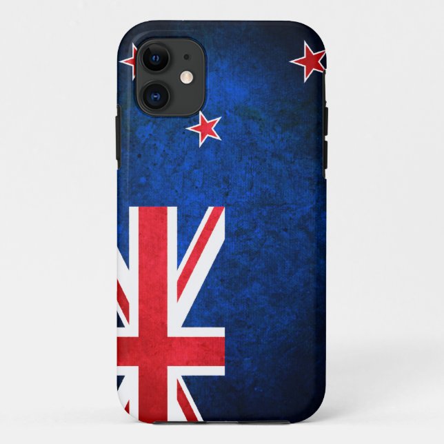 Coques Case-Mate iPhone Drapeau de la Nouvelle Zélande (Dos)