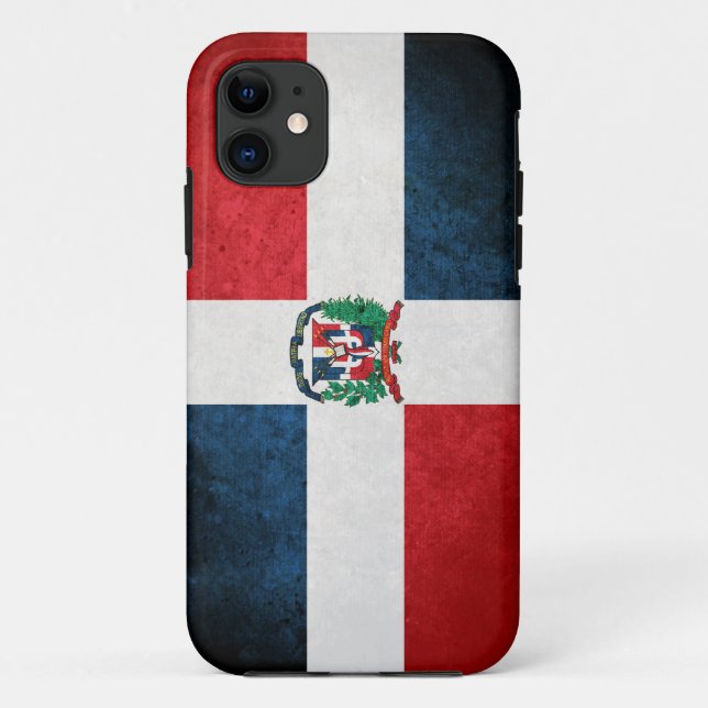 Coques Case-Mate iPhone Drapeau de la République Dominicaine (Dos)