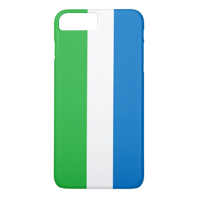 Coques Case-Mate iPhone Drapeau de la Sierra Leone (Dos)