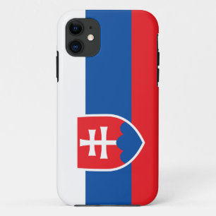 Coque iPhone 11 Drapeau de la Slovaquie