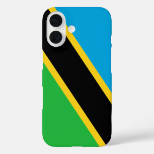 Coques iPhone 16 Drapeau de la Tanzanie