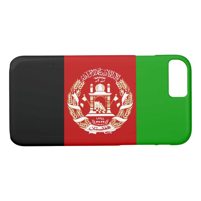 Coques Case-Mate iPhone Drapeau de l'Afghanistan patriotique (Dos (Horizontal))