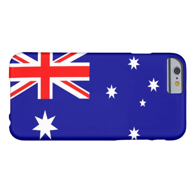 Coques Case-Mate iPhone Drapeau de l'Australie (Dos Horizontal)
